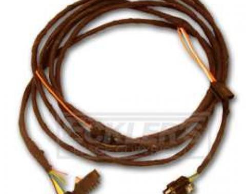 Chevelle Rear Body Wiring Harness, Intermediate, 2-Door Coupe, Dash To Quarter Panel, 1970-1972