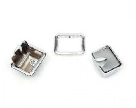 Chevelle Armrest Ashtrays, Rear, Convertible, 1964-1967