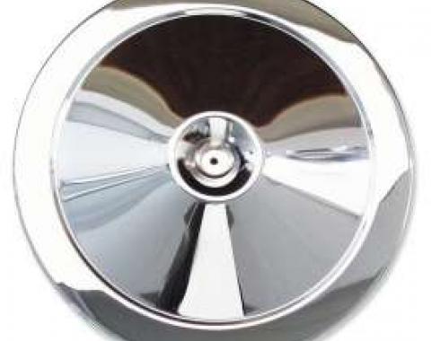 Chevelle Air Cleaner Top, Open Element, 14 Diameter, Chrome, 1964-1972