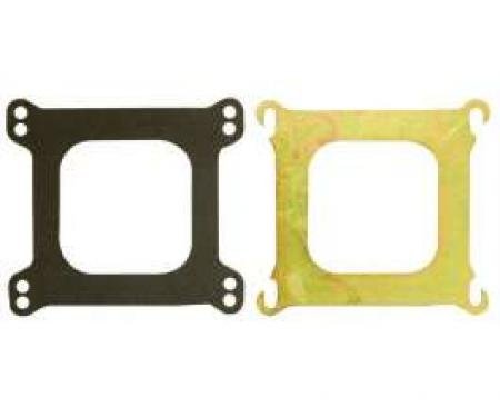 Chevelle Carburetor Adapter Plate, Square Bore To Spread Bore, Edelbrock, 1964-1972