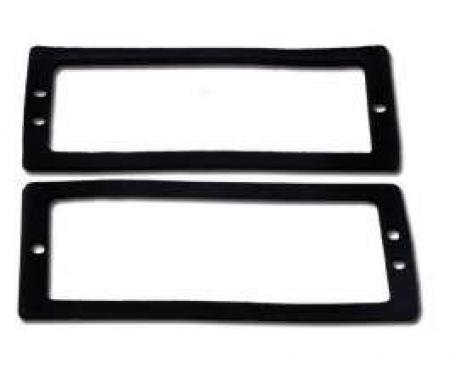 Chevelle Side Marker Light Gaskets, Rear, 1970-1972