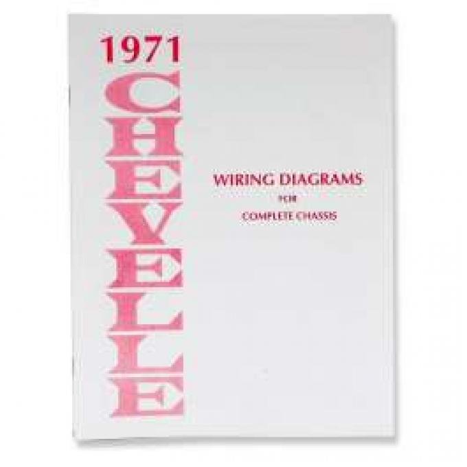 Chevelle Literature, Chevelle Wiring Diagram Manual, 1971