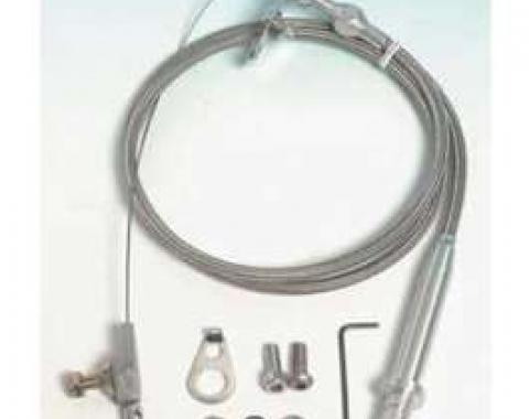 Chevelle Kick down Cable Kit, Automatic Transmission, Turbo Hydra-Matic TH350, Hi-Tech, Lokar, 1964-1972