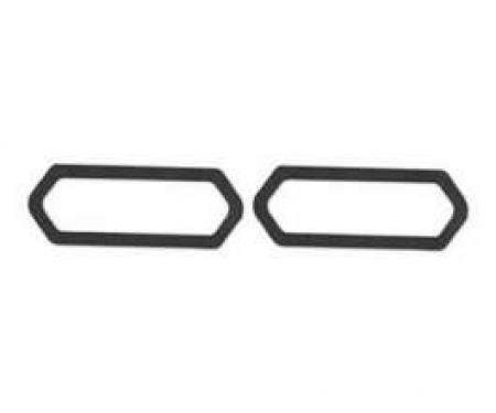 Chevelle Side Marker Light Gaskets, Rear, Wagon, 1969