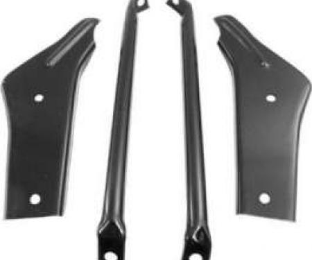 Chevelle Bumper Brackets, Front, 1967