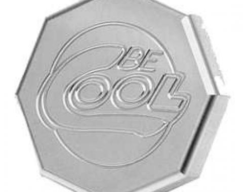 Chevelle Radiator Cap, Billet, Octagon, Natural Finish, Be Cool