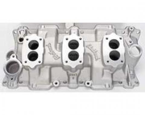 Chevelle Edelbrock 3X2 Intake Manifold, Small Block,1964-1972