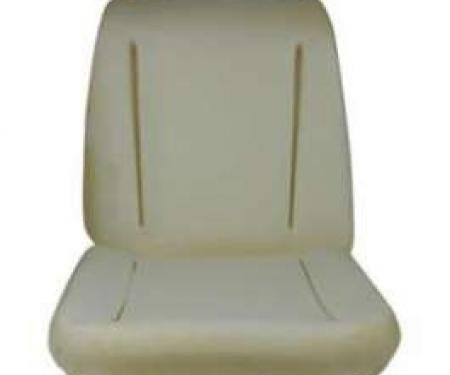 Chevelle Bucket Seat Foam Cushion, 1966-1967