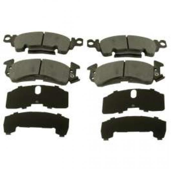 Chevelle Disc Brake Pad Set, Front, Ceramic, For Cars With Large Calipers, 1964-1972