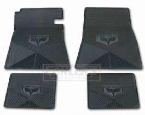 Chevelle Floor Mats, Chevelle V Flag Emblem, 1964-1967