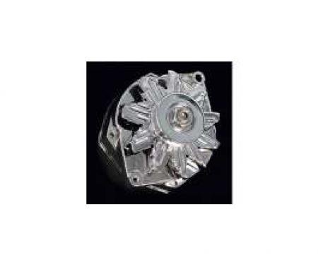 Chevelle Alternator, 140 Amp, Chrome, Powermaster, 1964-1972