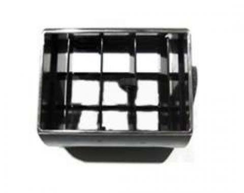 Chevelle And Malibu Dash Side Outer Vent, Black, 1978-1983