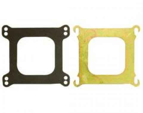 Chevelle Carburetor Adapter Plate, Square Bore To Spread Bore, Edelbrock, 1964-1972