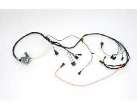 Chevelle Engine Wiring Harness, Small Block, For Cars With Manual Transmission, 1970