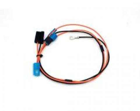 Chevelle Clock Wiring Harness, Dash Mounted, For All Cars Except Super Sport, 1970-1972