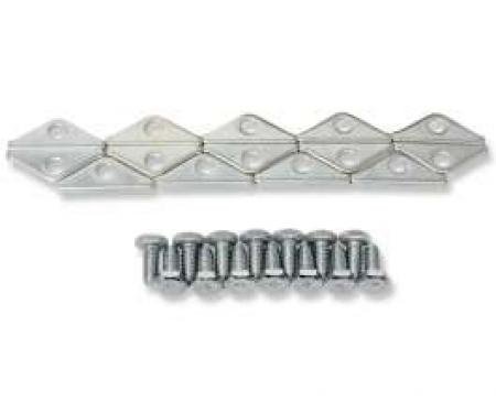 Chevelle Valve Cover Retainer & Bolt Set, Big Block, 1965-1972