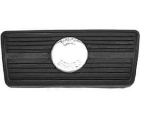 Chevelle Brake Pedal Pad, For Cars With Automatic Transmission & Disc Brakes, 1967-1972