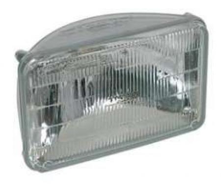 Malibu Sealed Beam Headlight, Low Beam, 1982-1983