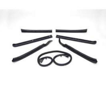 Chevelle Convertible Top Weatherstrip Kit, 1966-1967
