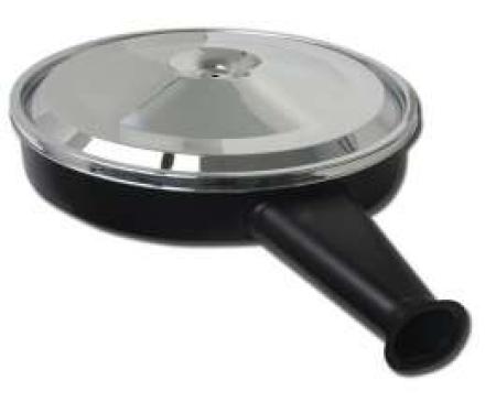 Chevelle Air Cleaner Assembly, 396/325hp, Closed Element, Chrome Top, With Filter Element, 1966
