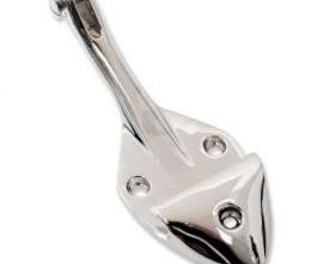 Chevelle Inside Rear View Mirror Bracket, Chrome, 2-Door Coupe, 1966