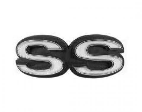 Chevelle Grille Emblem, Super Sport (SS), 1972