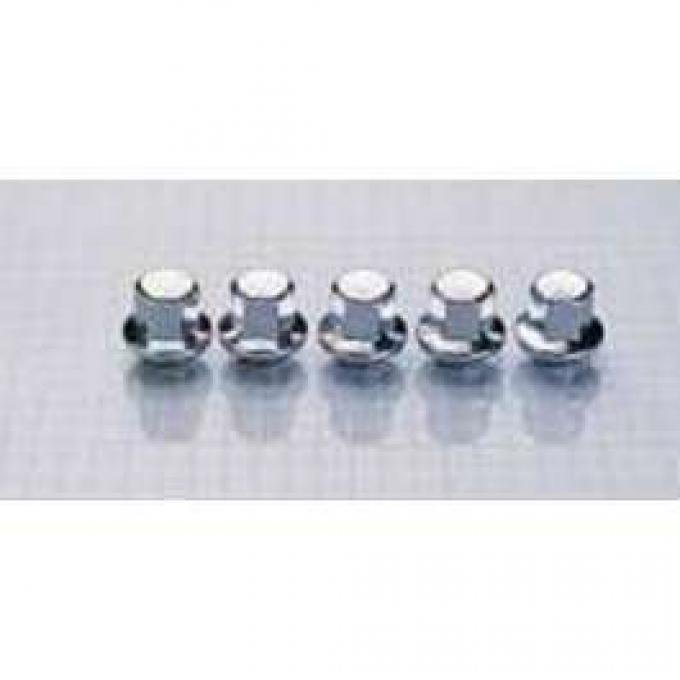 Chevelle Corvette Style Aluminum Wheel Lug Nuts, 5-pc