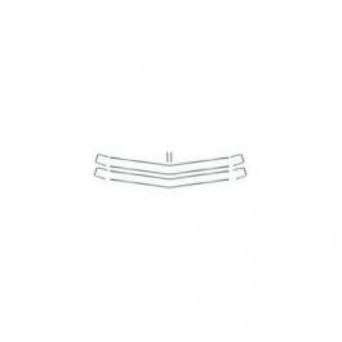 Chevelle Grille Moldings, Super Sport (SS), Quality Reproduction, 1970