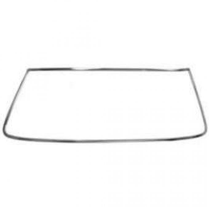 Chevelle Rear Window Moldings, 2-Door Coupe, 1964-1965