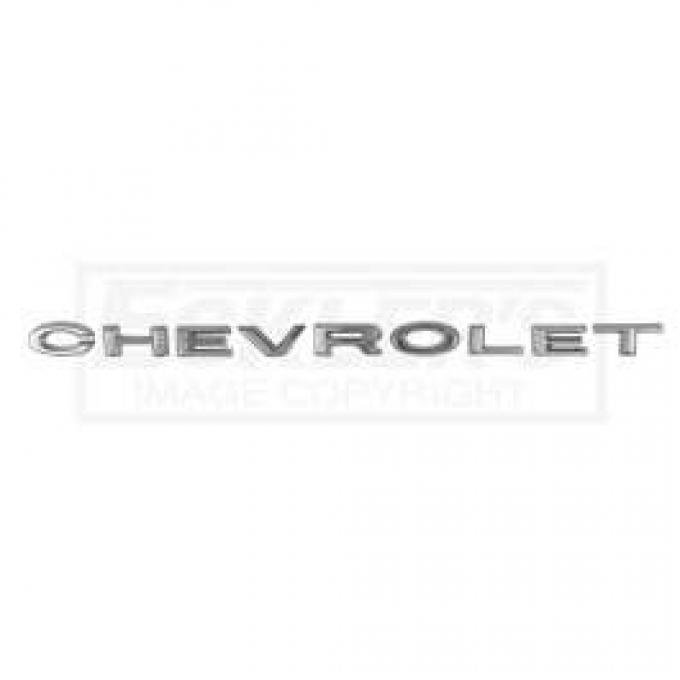 Chevelle Trunk Emblem Set, Chevrolet, USA, 1964-1965