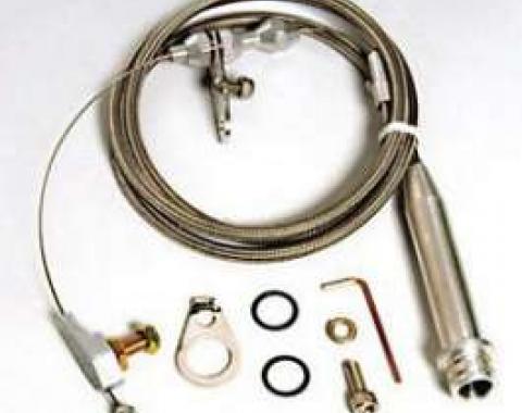 Chevelle Kick down Cable Kit, Automatic Transmission, Turbo Hydra-Matic 700R4, Hi-Tech, Lokar, 1964-1972