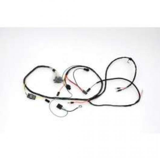 Chevelle Engine Wiring Harness, 327/350hp L79, For Cars With Factory Gauges & Air Conditioning, 1966