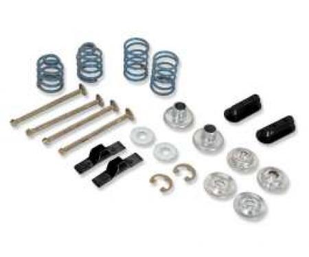 Chevelle Drum Brake Shoe Mounting Hardware Kit, Front, 1967-1972