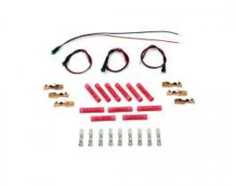 Chevelle Instrument Cluster Panel LED Indicators & Wiring Terminal Kit, 1964-1972