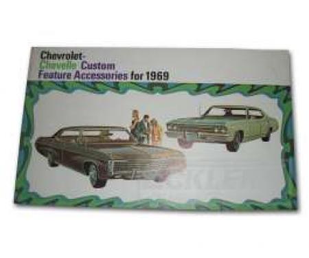 Chevelle, Station Wagon, Color Accessory Brochure, 1969