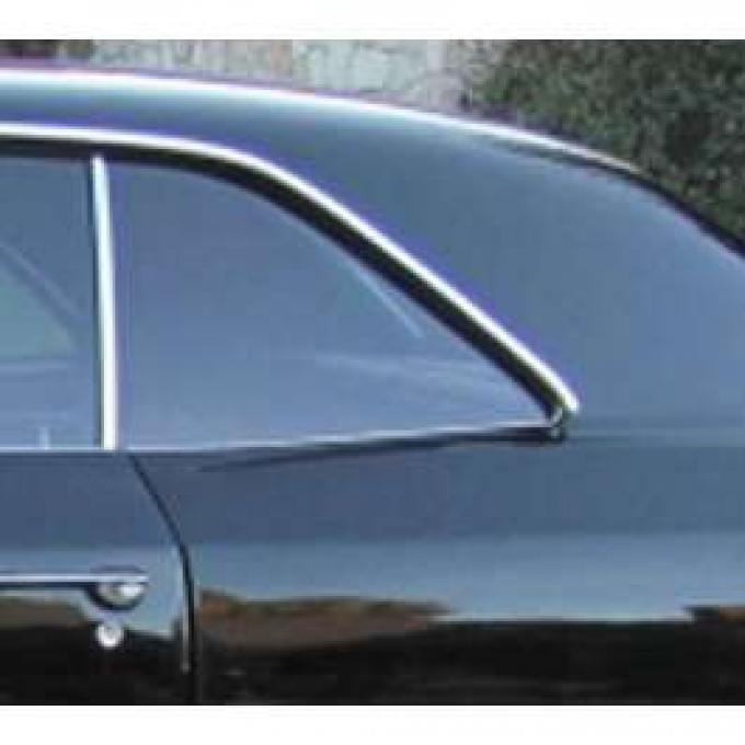 thumbnail interactive-video image 1 of Auto City Classic Clear Glass Set For 1970-1972 Chevelle 2-Door Hardtop – Door & Quarter Windows (Left & Right) 1 of 4
