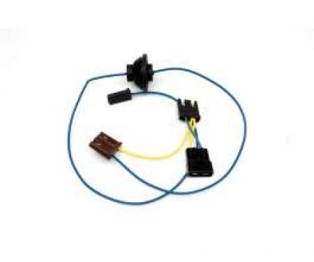 Chevelle Windshield Wiper Motor Wiring Harness, Single-Speed, With Washer, 1965