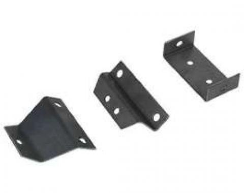 Chevelle Console Mounting Brackets, For Cars With 4-Speed Transmission, 1966-1967