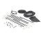 AMD Weatherstrip Gasket and Seal Kit, 64 Chevelle 2 Door Sedan X599-3464-1S