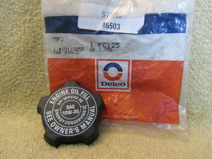 Oil Filler Cap, AC Delco, FC125, 1982-1992