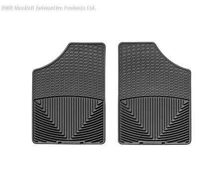 WeatherTech W4 - Black All Weather Floor Mats