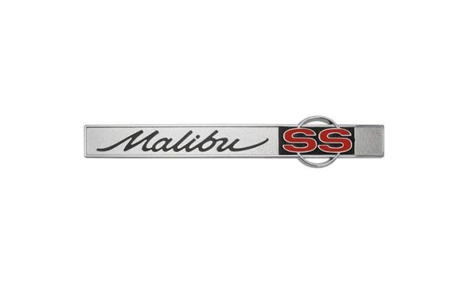 AMD Trunk Emblem, "Malibu SS", 65 Chevelle T-4215