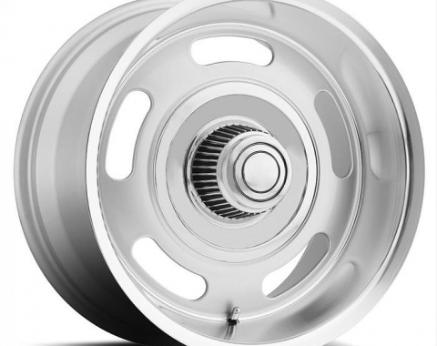 Voxx B/G Rod Works Rally Silver Wheels with Machined Lip, 17x8