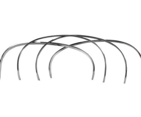 GTO Wheel Well Molding Set, 1968-1969