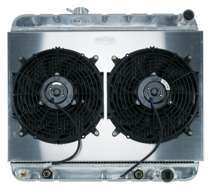 Cold Case Radiators 65 GTO Non A/C AT Aluminum Performance Radiator Dual Fan Kit GPG20K