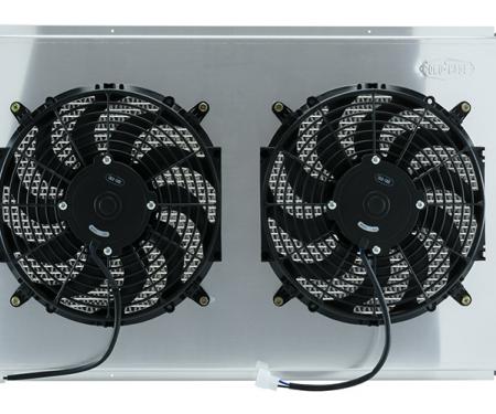 Cold Case Radiators 68-77 A-Body LS SWAP Aluminum Radiator And Dual 14 Inch Fans GMA546ASK
