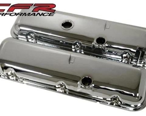 CFR Performance Steel Valve Covers Fits 1965-72 Chevy Big Block 396 427 454 Tall HZ-9503-T