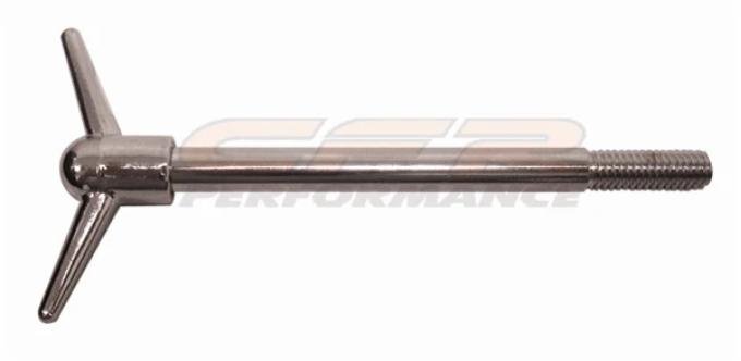 CFR Performance 1955-2026 Ford/GM 2-Piece Wing Nut for Valve Covers 3-1/2" Tall (5/16"-18 x 1" Studs) HZ-4138