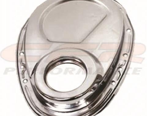 CFR Performance Timing Chain Cover Chevy 283-350 SBC Chrome HZ-4934