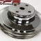 CFR Performance 1969-1985 Chevy Big Block 2-Groove Chrome Pulley (Long Water Pump) HZ-9723